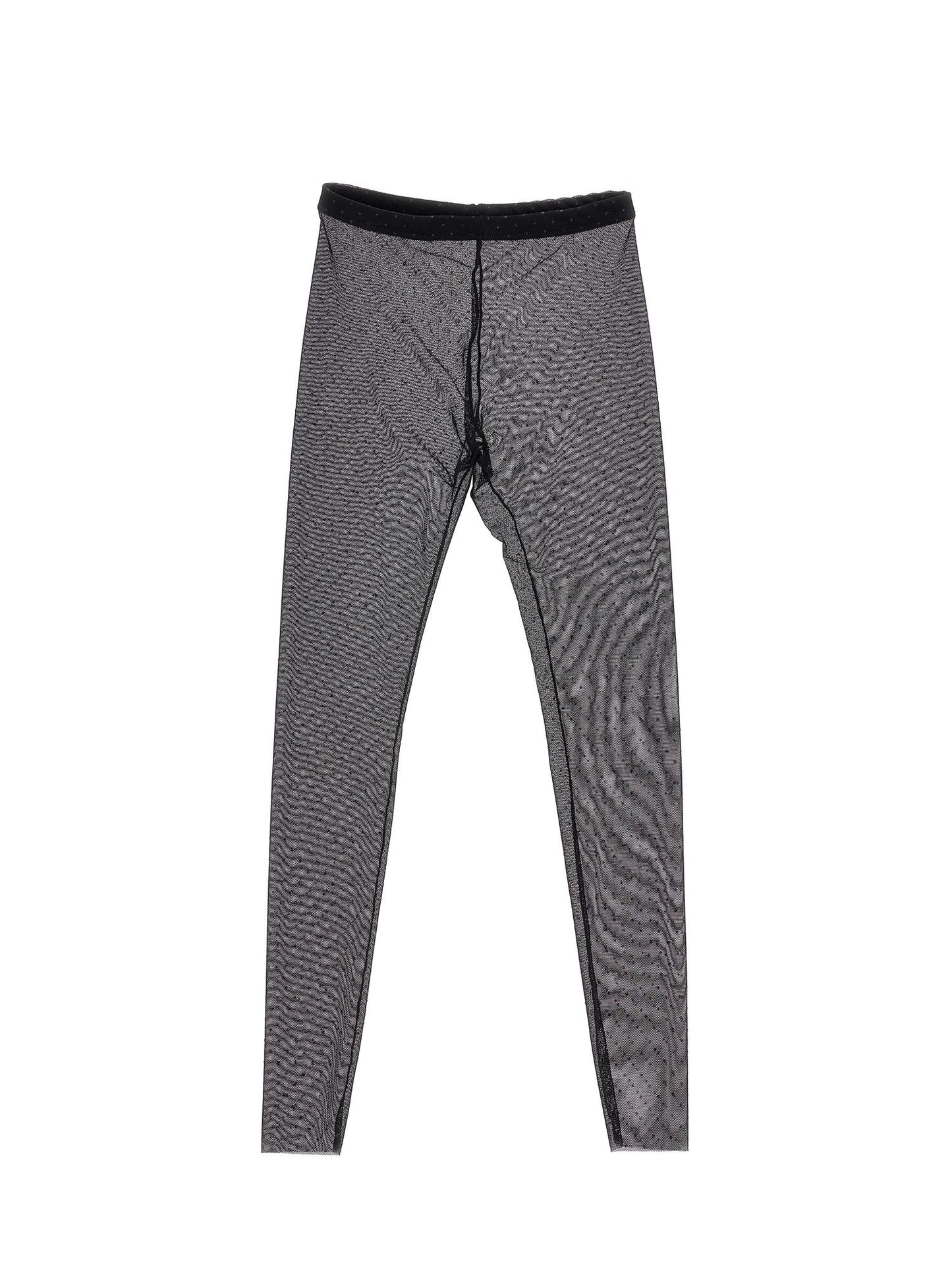 Glitter tulle leggings