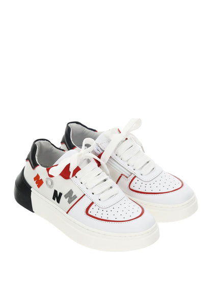 Sneakers nappa stringate