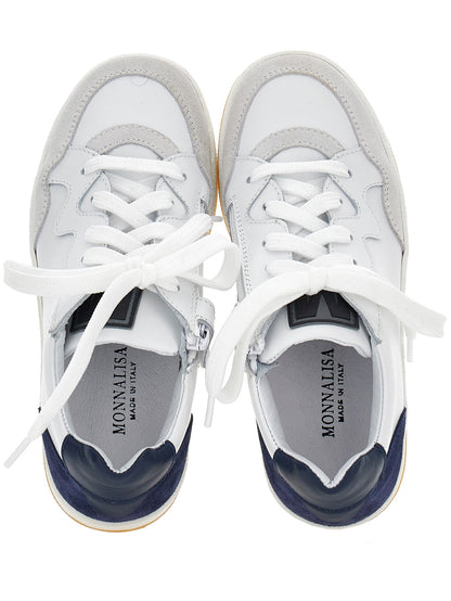 Sneakers boy pelle