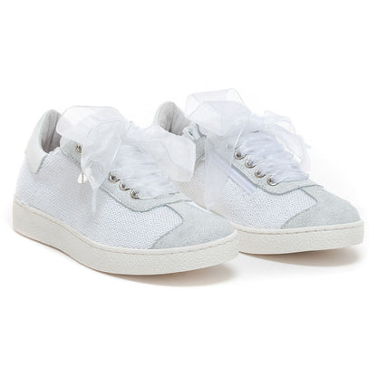 Sequin sneakers