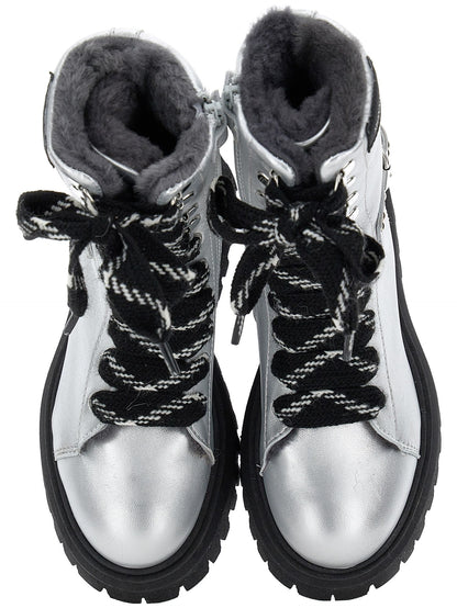Rock leather amphibians with sheepskin lining