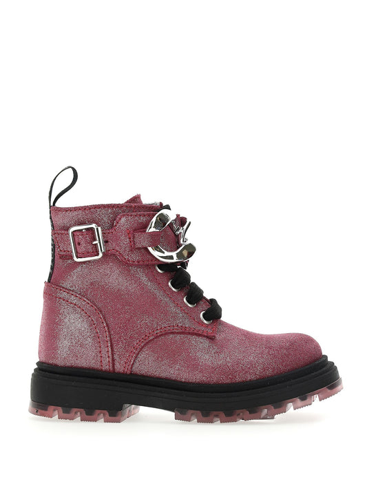 Glitter suede amphibians