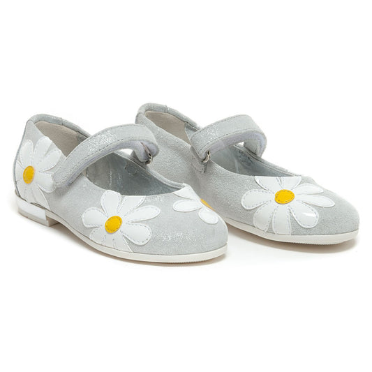 Glitter daisy ballerinas