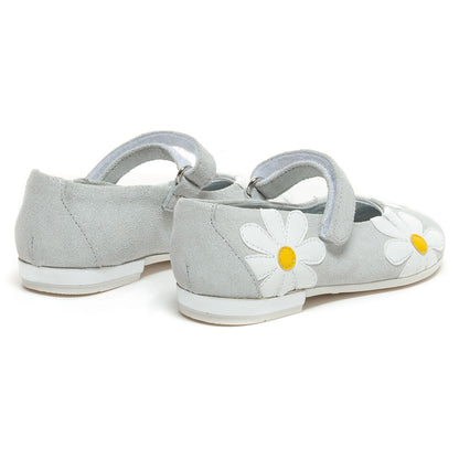 Glitter daisy ballerinas