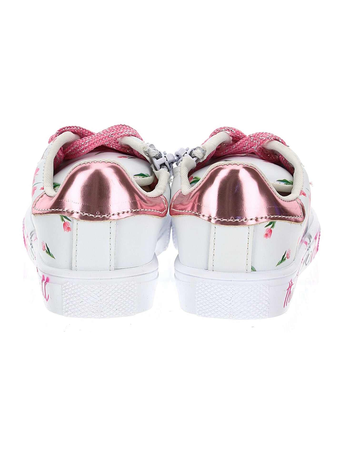 Flower patterned sneakers