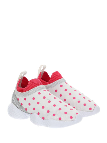 Calcetín zapatillas de lunares