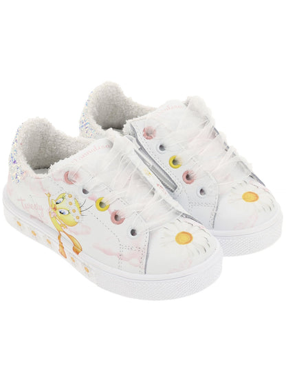 Tennis with daisy and Tweety print
