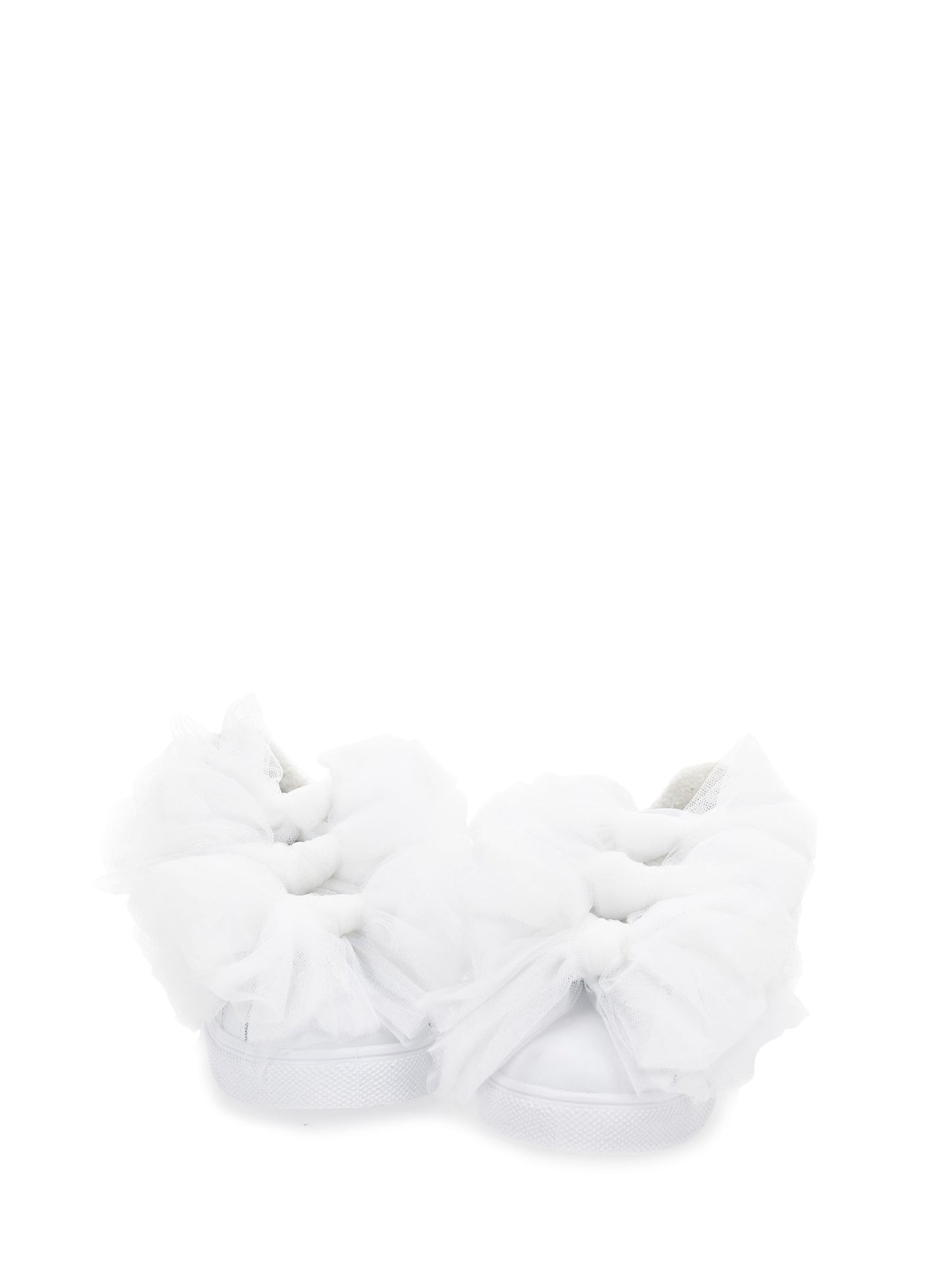 Baskets Bycast avec nœuds en tulle