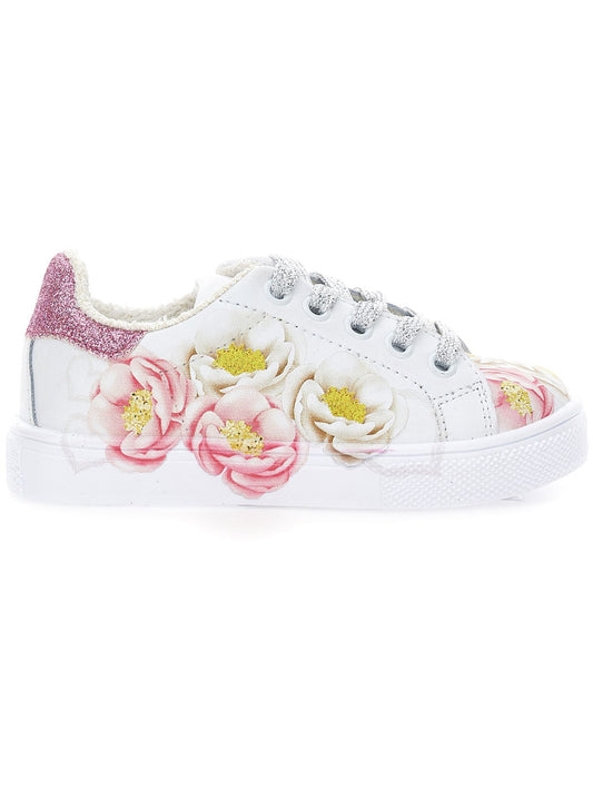 Tennis in bycast print anemones