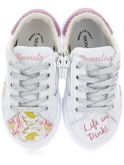 Tennis in bycast print anemones