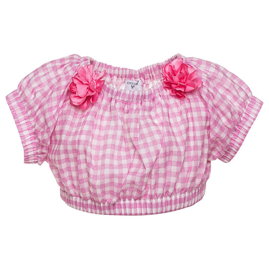 Vichy swim top