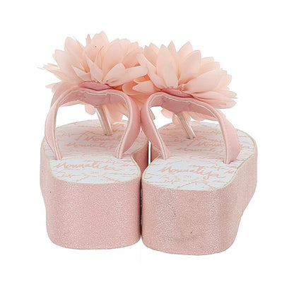 Glitter flip flop, maxi flower