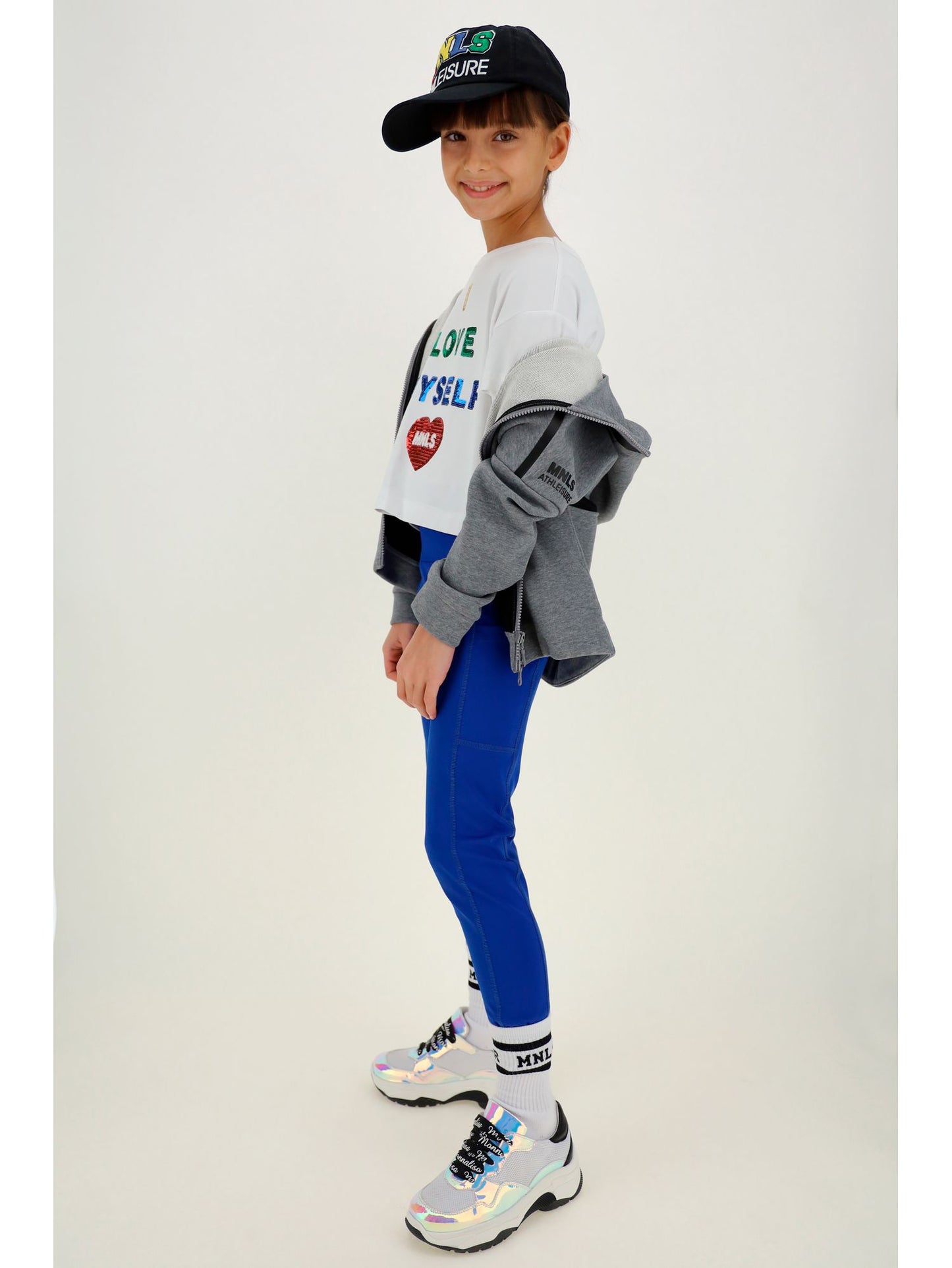 Technical jersey leggings