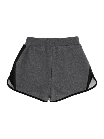 Sweat shorts with side stripes