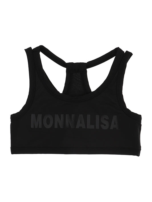 Lightweight technical jersey bra top