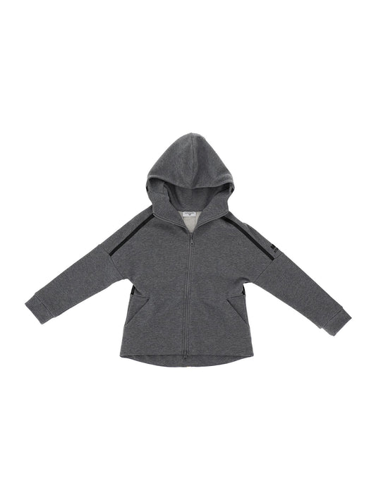 Open band sweatshirt