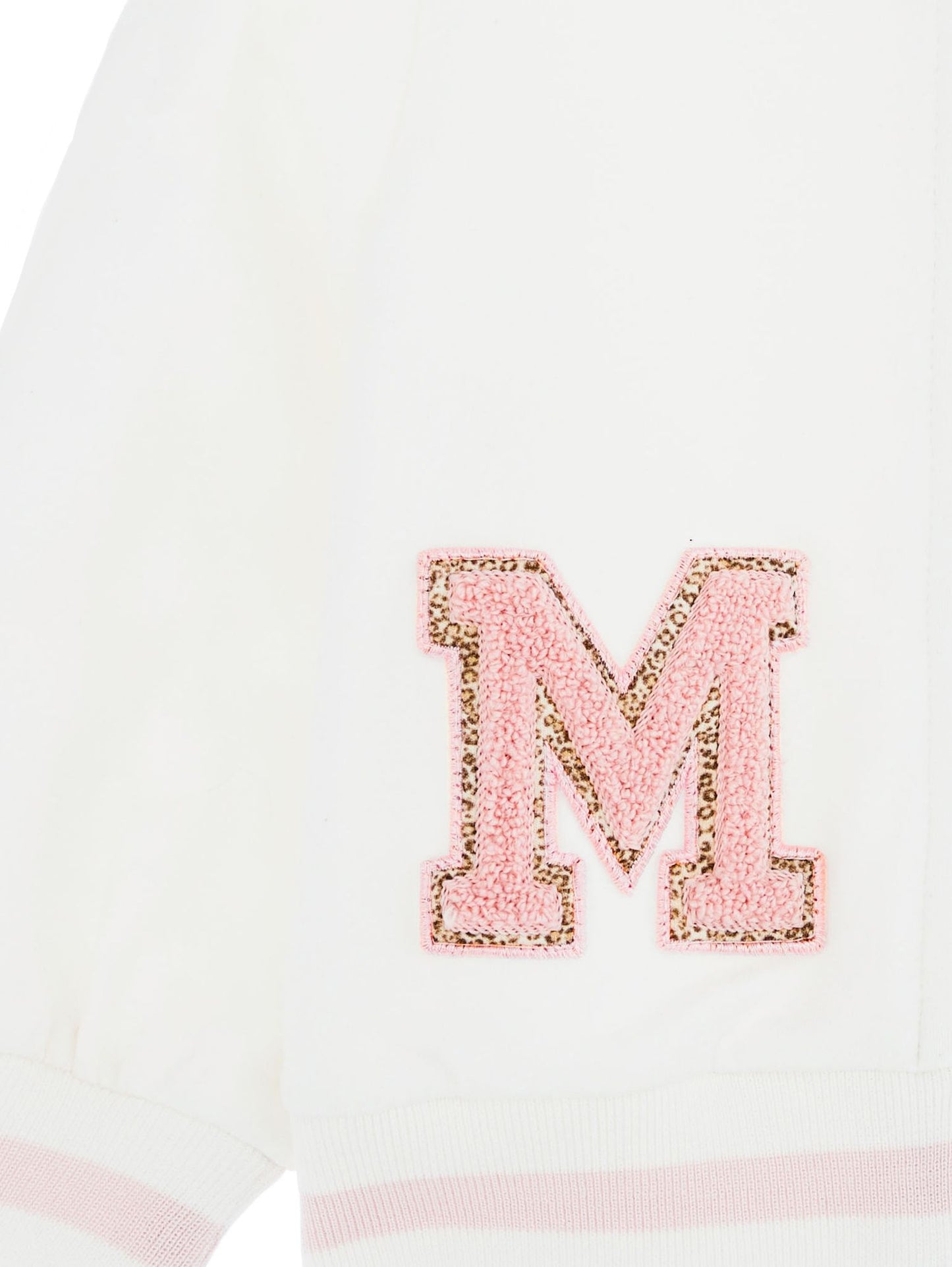 Open hoodie with college hood