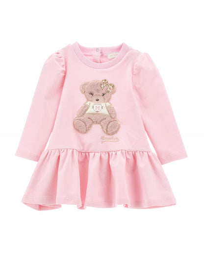 Teddy bear sweatshirt dress